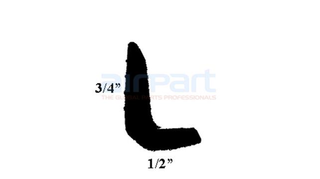 BA-864185 Baggage Door Seal (Per Ft)